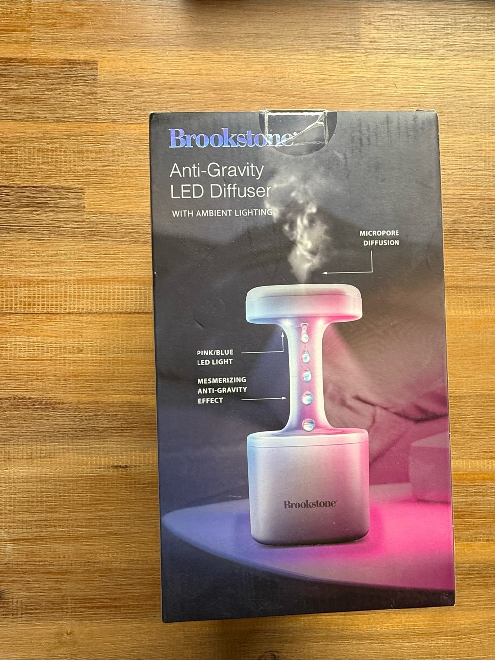 Brookstone Anti-Gravity LED Diffuser – New in Box - Picture 4 of 6